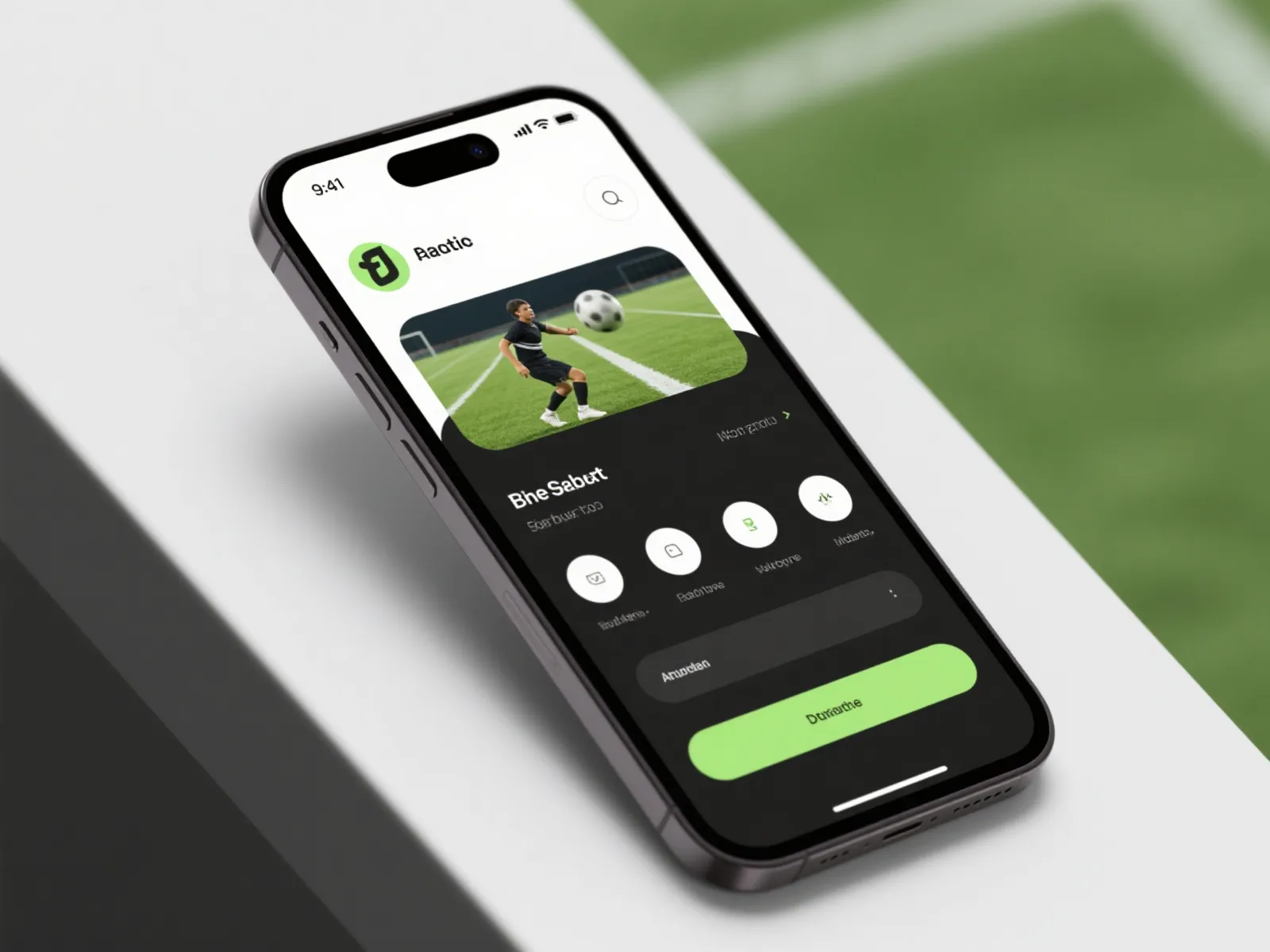 乐竞体育App界面示意